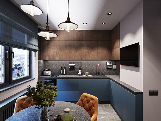 Стильная квартира 60 м² для молодой пары и кошек фото 3