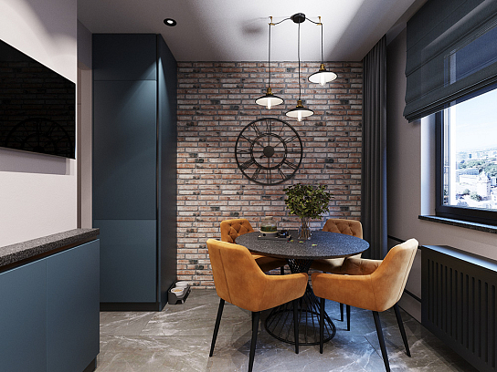Стильная квартира 60 м² для молодой пары и кошек фото 6